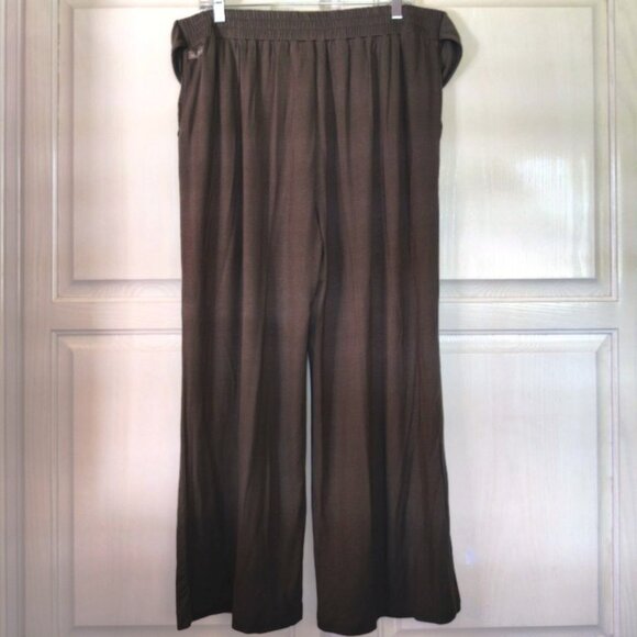 Matilda Jane Wide Leg Crop Pants, Leopard Top w/Cami, Sweater, 4 Piece, Sz XL-2X - Picture 11 of 16